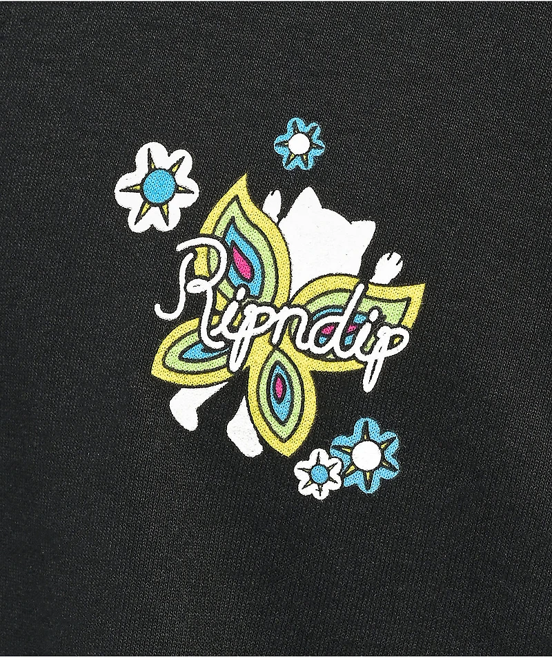 RIPNDIP Promised Land Black Long Sleeve T-Shirt