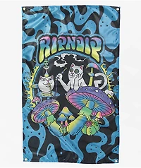RIPNDIP Psych Garden Blue Banner