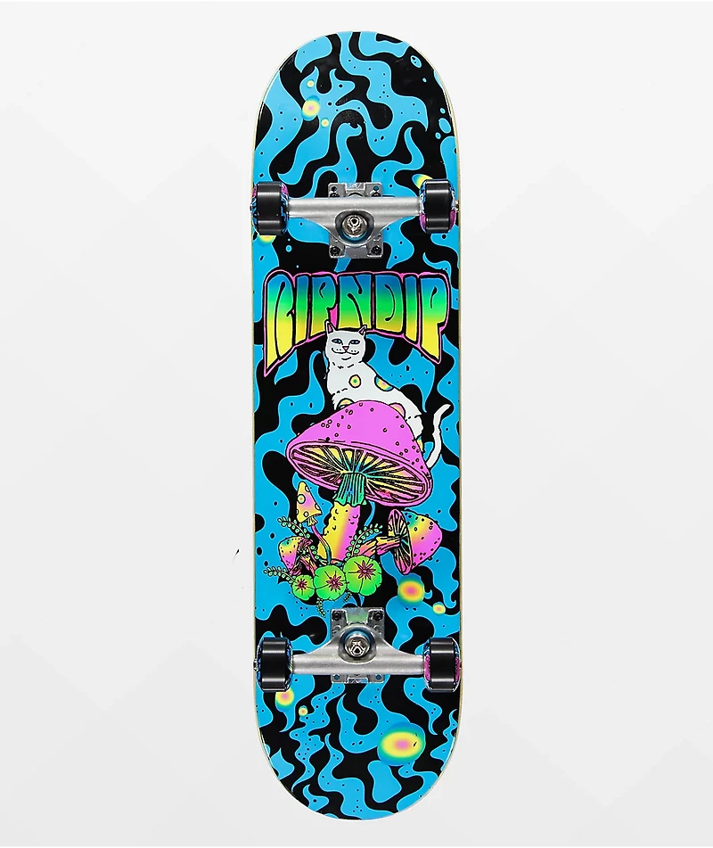RIPNDIP Psychedelic 8.25" Skateboard Complete