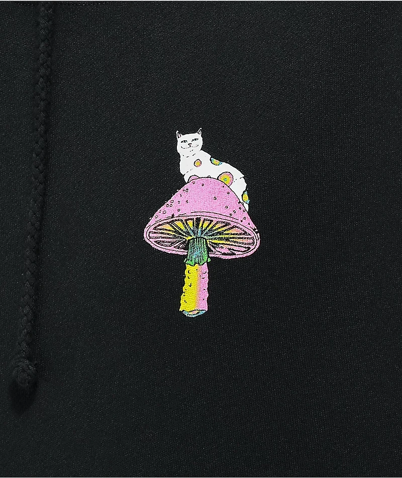 RIPNDIP Psychedelic Black Hoodie