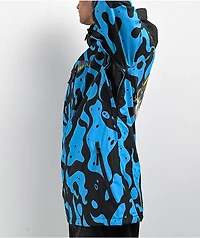 RIPNDIP Psychedelic Blue & Black 10K Snowboard Jacket