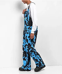 RIPNDIP Psychedelic Blue 10K Snowboard Bib Pants 2024