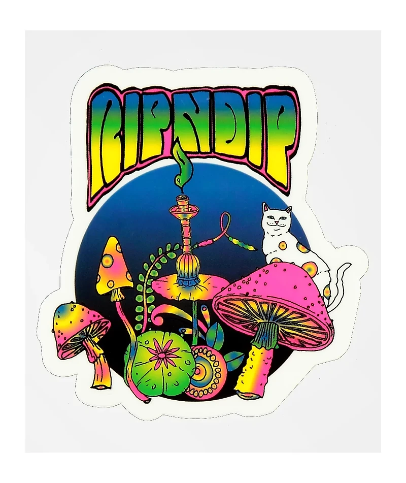 RIPNDIP Psychedelic Sticker