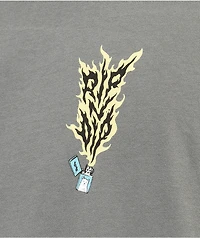 RIPNDIP RIPNLIT Charcoal T-Shirt