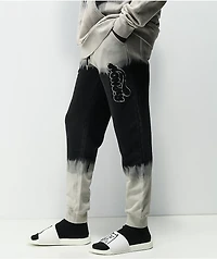 RIPNDIP Riptail Grey & Black Tie Dye Jogger Sweatpants