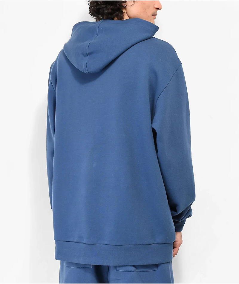 RIPNDIP Rubber Logo Navy Hoodie