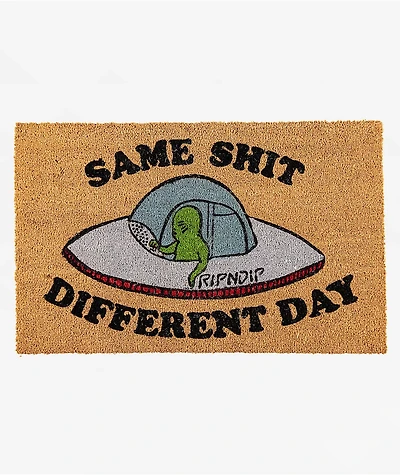 RIPNDIP Same Shit Different Day Brown Door Mat