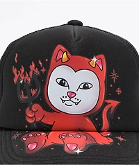 RIPNDIP Scary Cute Black Trucker Hat