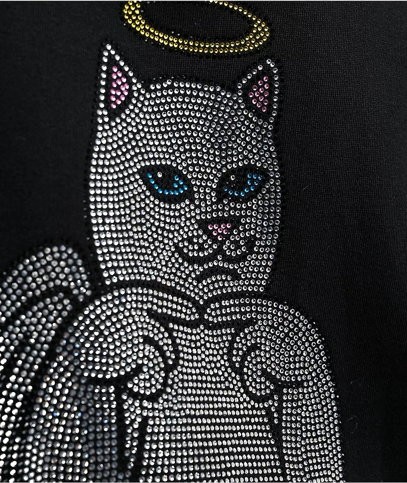 RIPNDIP Sent From Heaven Black Hoodie