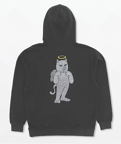 RIPNDIP Sent From Heaven Black Hoodie