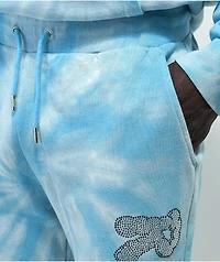 RIPNDIP Sent From Heaven Blue Tie Dye Sweatpants