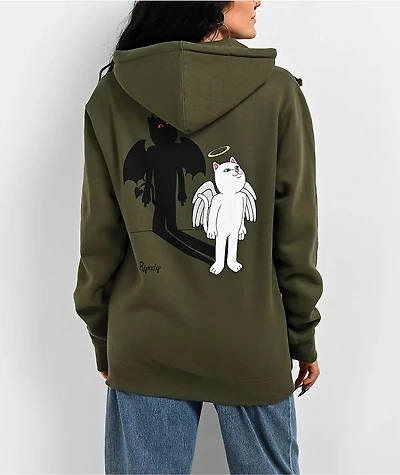 RIPNDIP Shadow Friend Green Hoodie