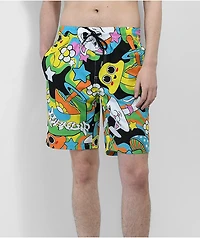 RIPNDIP Shroom Mania Multi Boardshorts