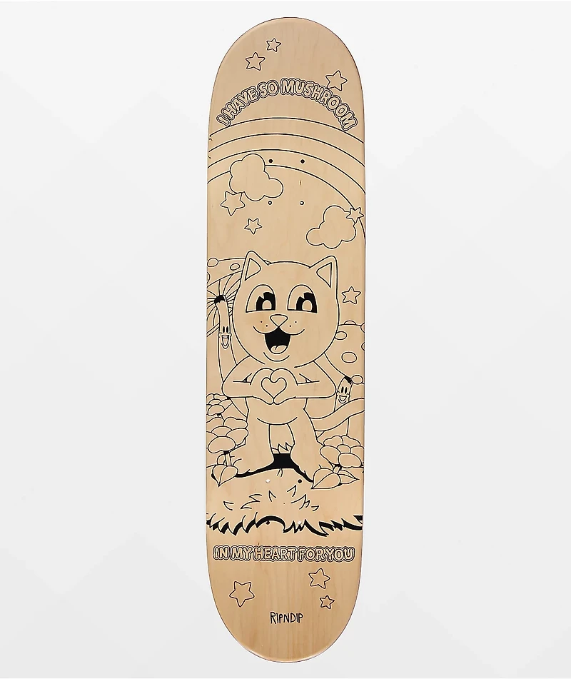 RIPNDIP So Mushroom 8.0" Skateboard Deck