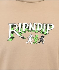 RIPNDIP Strange Forest Almond T-Shirt
