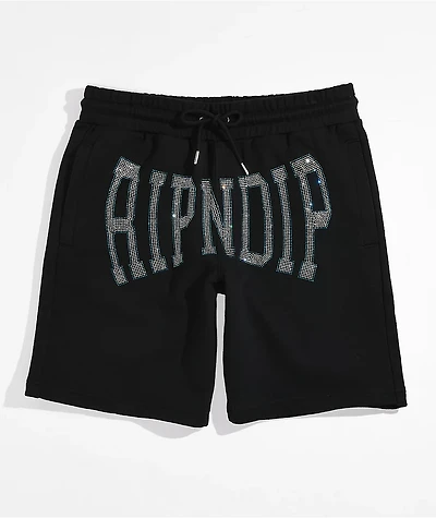 RIPNDIP Summer Revenge Black Sweat Shorts