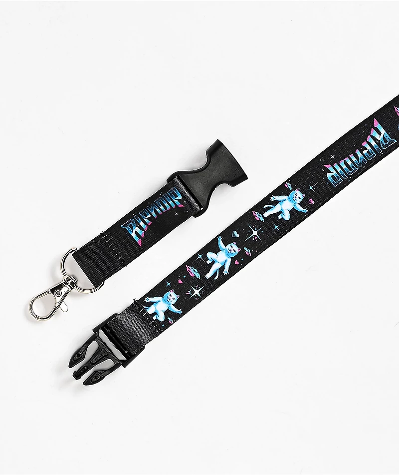 RIPNDIP Superstar Black Lanyard