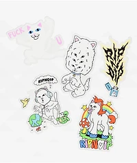 RIPNDIP Taste The Rainbow Sticker Pack