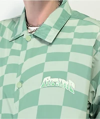 RIPNDIP Teal Checkered Coaches Jacket