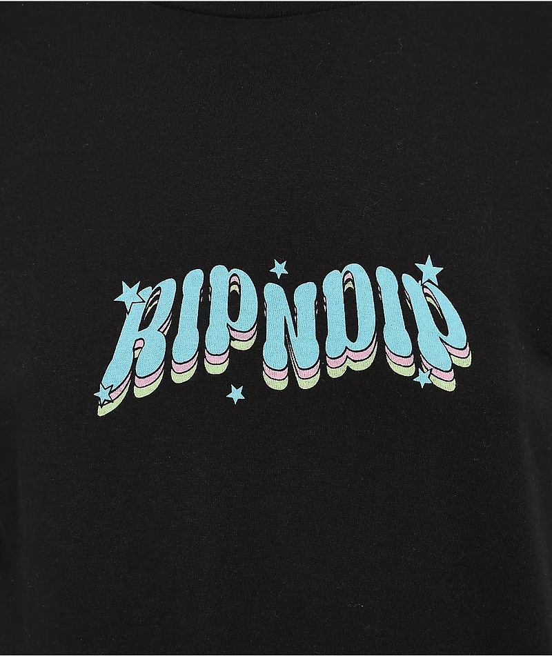 RIPNDIP Tears From Heaven Black T-Shirt