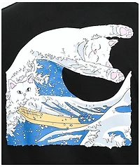 RIPNDIP The Great Wave Of Nerm Black T-Shirt