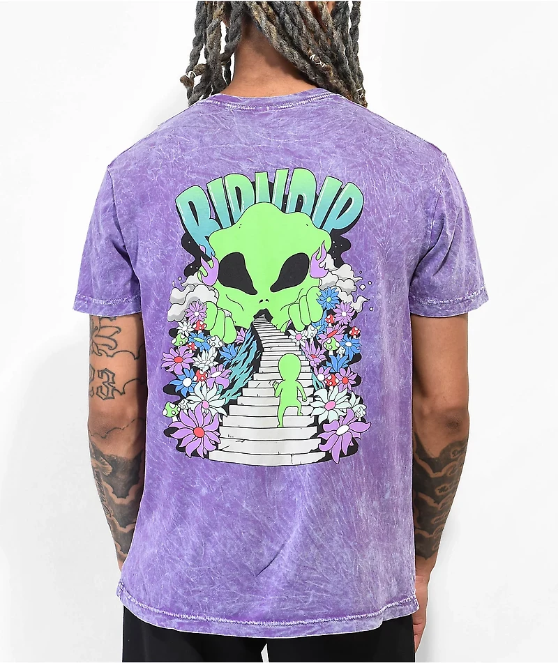 RIPNDIP The Unknown Purple Wash T-Shirt