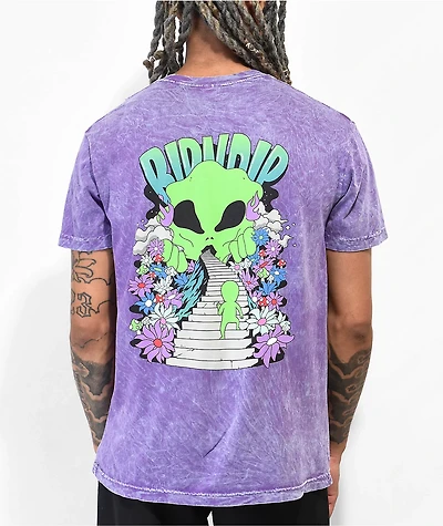 RIPNDIP The Unknown Purple Wash T-Shirt