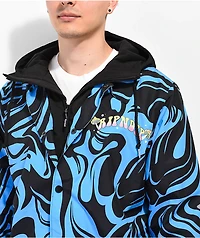 RIPNDIP Trippy Treat Black & Blue 10K Snowboard Jacket 2023