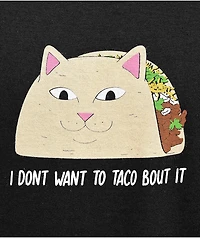 RIPNDIP Wanna Taco Bout It Black T-Shirt