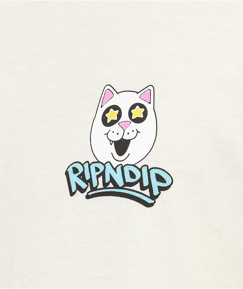 RIPNDIP We Outside Natural T-Shirt