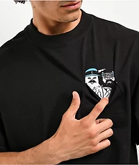 RIPNDIP x Cheech And Chong & Nerm Black Pocket T-Shirt