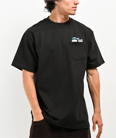 RIPNDIP x Cheech And Chong & Nerm Black Pocket T-Shirt