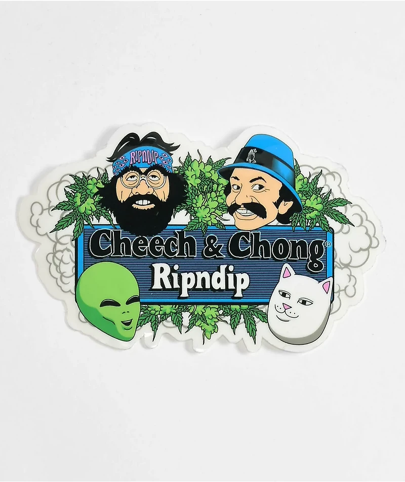 RIPNDIP x Cheech And Chong Smoke One Sticker