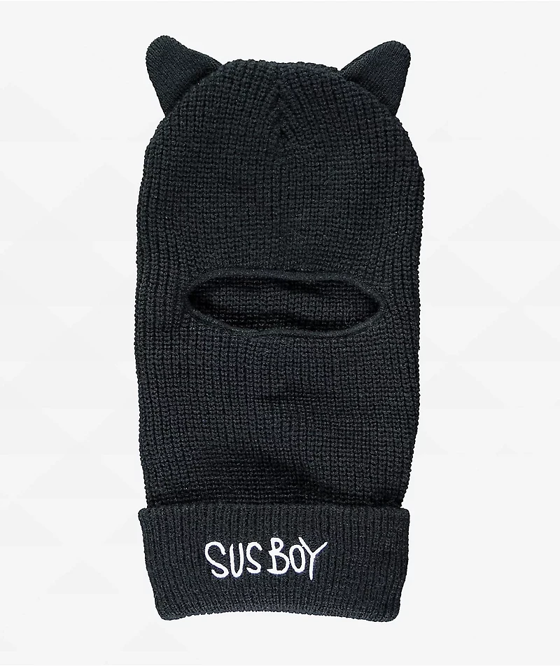 RIPNDIP x SUS BOY Black Cat Balaclava