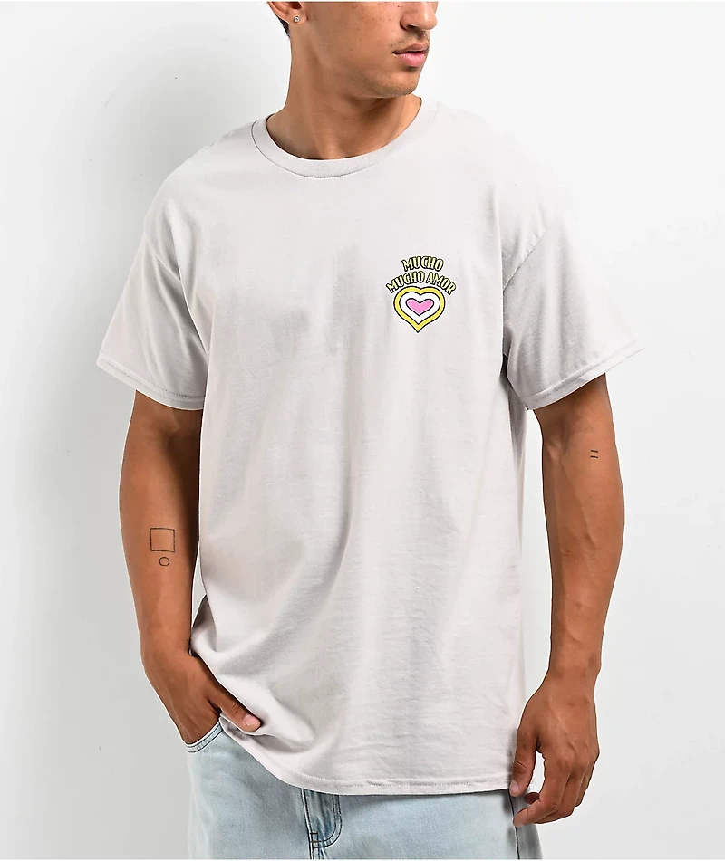 RIPNDIP x Walter Mercado Mucho Amour Grey T-Shirt