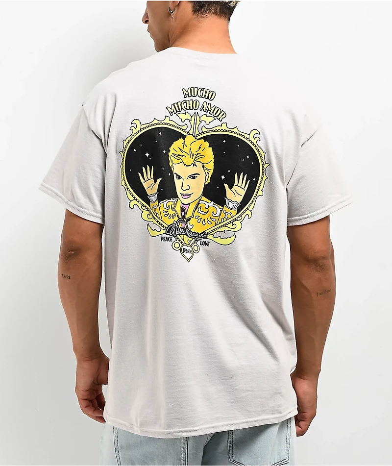 RIPNDIP x Walter Mercado Mucho Amour Grey T-Shirt