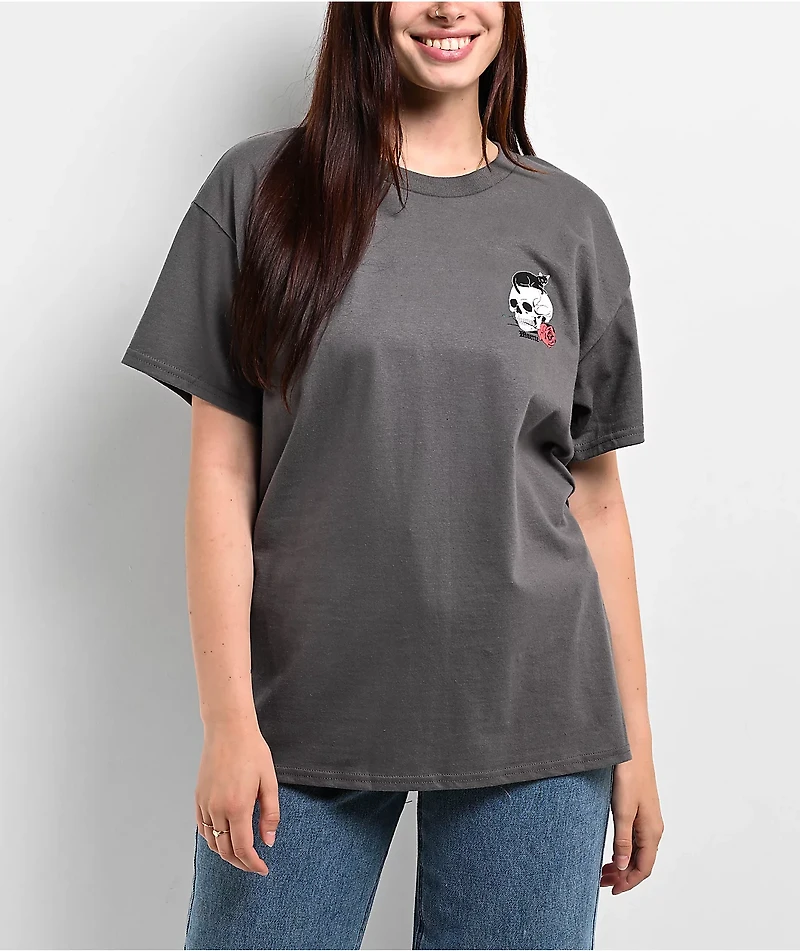 RIPNDIP x Walter Mercado Muerte Charcoal T-Shirt