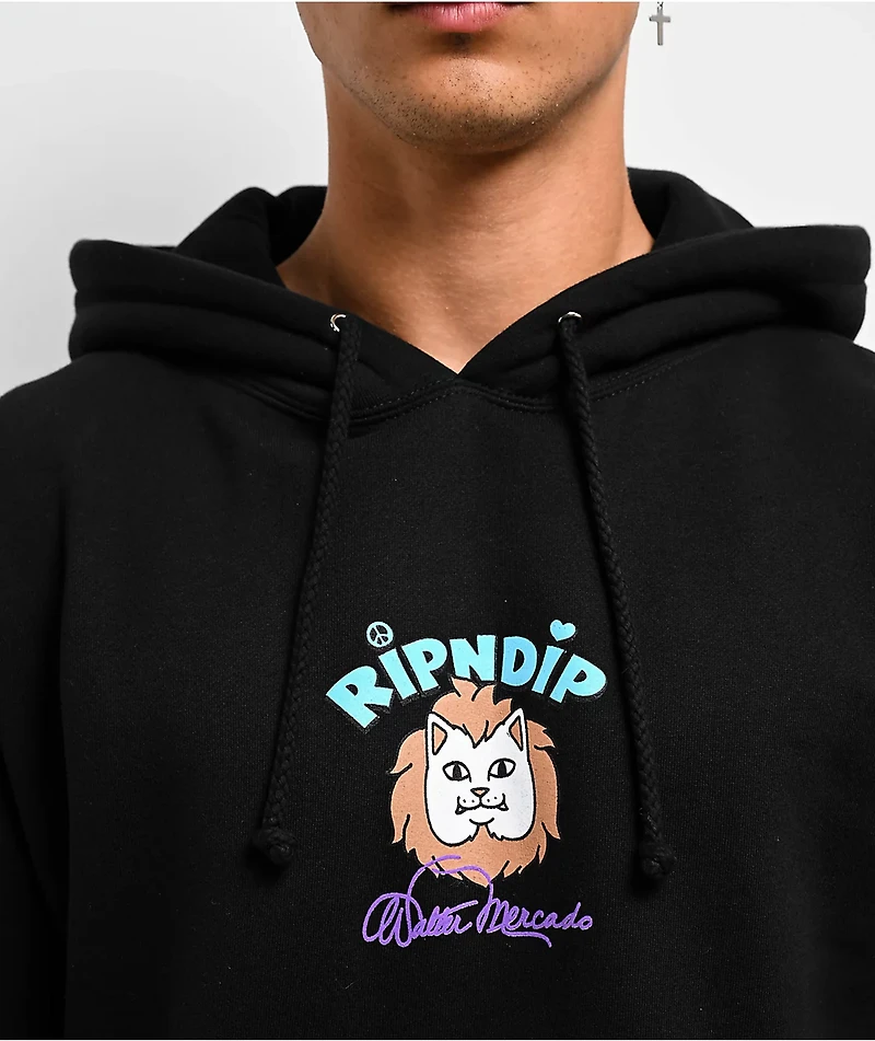 RIPNDIP x Walter Mercado Zodiac Black Hoodie