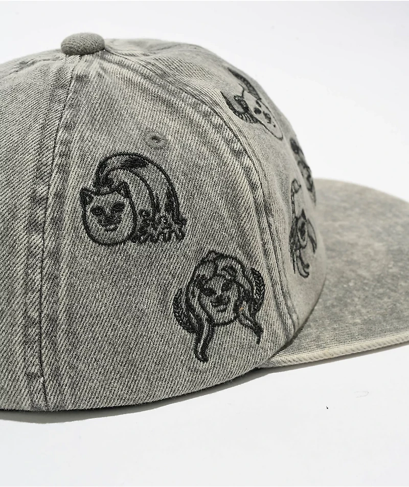 RIPNDIP x Walter Mercado Zodiac Grey Strapback Hat