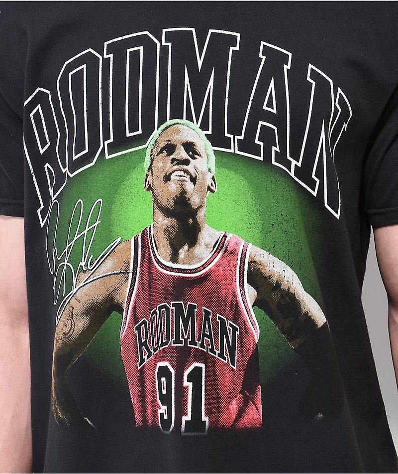 RODMAN BRAND Bolt Black Washed T-Shirt