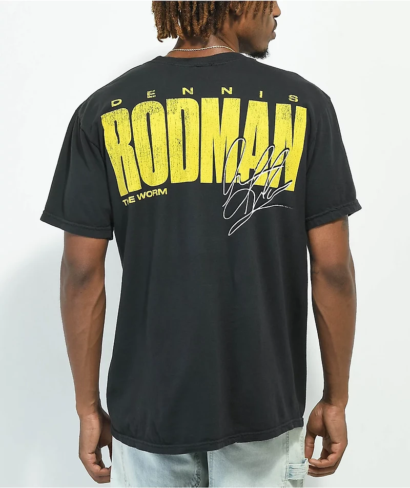 RODMAN BRAND Classic Washed Black T-Shirt