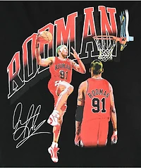 RODMAN BRAND Dunk Black Boyfriend Fit T-Shirt