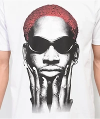 RODMAN BRAND Hands White T-Shirt