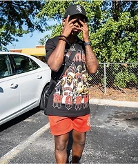 RODMAN BRAND Worm Black T-Shirt