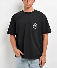 RVCA Bad Panther Black Pocket T-Shirt