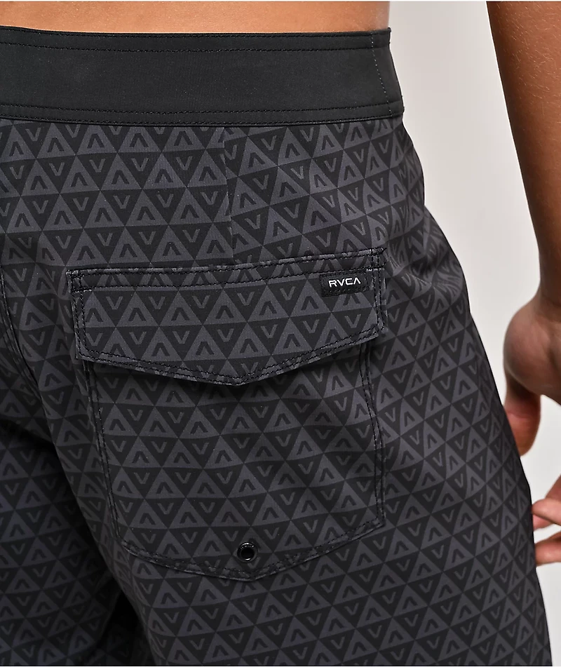 RVCA Barron Black Board Shorts