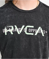 RVCA Big Stencil Black Wash T-Shirt