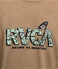 RVCA Butterfly Brown T-Shirt