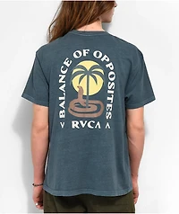 RVCA Cobra Mirage Blue T-Shirt