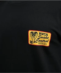 RVCA Cobra Services Black T-Shirt